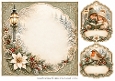 8x8 Vintage Christmas Storytime - Blank Insert