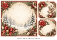 8x8 Vintage Woodland - Blank Insert