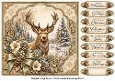 8x8 Woodland Stag - Quick Card Front with Sentiments 