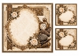 8x8 Vintage Gentleman - Blank Insert 
