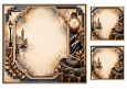 8x8 Vintage London - Blank Insert 