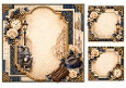 8x8 Vintage Gentleman - Blank Insert 