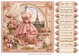 8x8 Parisian Valentine Quick Card Front with Sentiments