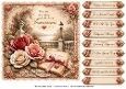 8x8 Vintage Roses Quick Card Front with Sentiments