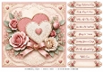 8x8 Romantic Vintage Quick Card Front with Sentiments