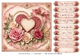 8x8 Romantic Vintage Quick Card Front with Sentiments