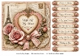8x8 Romantic Parisian Quick Card Front with Sentiments