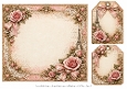 8x8 Romantic Parisian - Blank Insert & Gift Tags