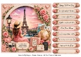 8x8 Romantic Paris Journey Quick Card Front with Sentiments