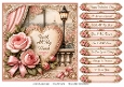 8x8 Vintage Valentine Quick Card Front with Sentiments