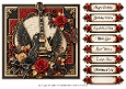 8x8 Rock Rose Harmony - Quick Card Front with Sentiments