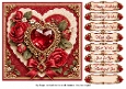 8x8 Ruby Elegance - Quick Card Front with Sentiments