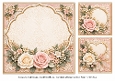 8x8 Romantic Wedding 4 - Blank Insert