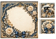8x8 Vintage Car Elegance - Blank Insert 