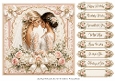 8x8 Vintage Romance - Quick Card Front with Sentiments