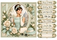 8x8 Vintage Mint - Quick Card Fron with Sentiment