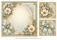8x8 Vintage Parisian - Blank Insert