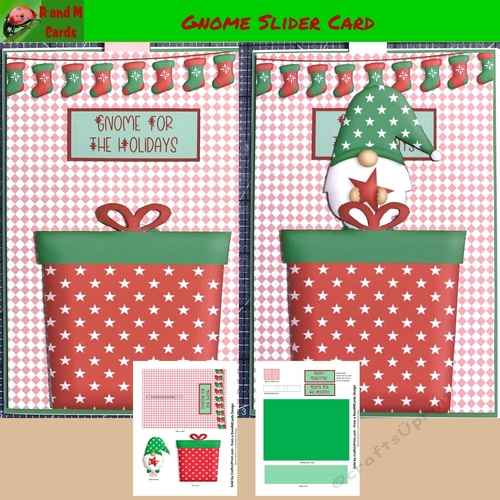 Christmas Gnome Slider Card