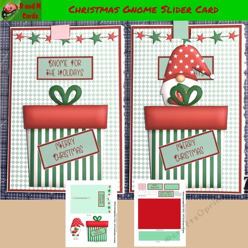 Christmas Gnome Slider Card 2