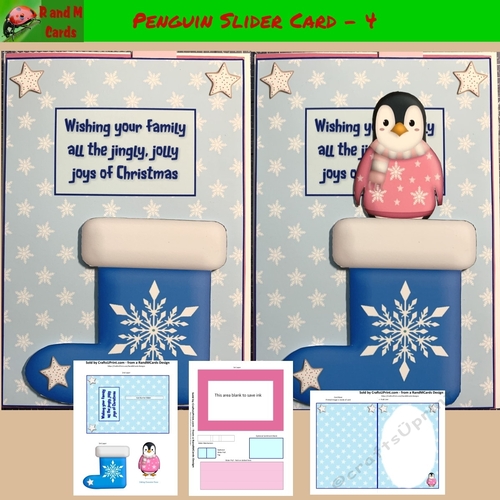 Penguin Slider Card - 4