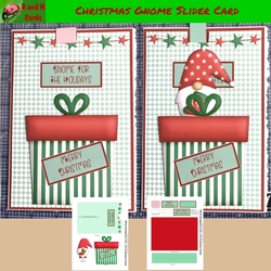Christmas Gnome Slider Card 2
