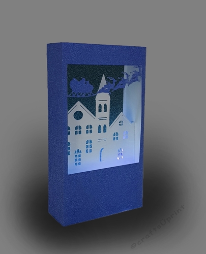 Holy Night Christmas card