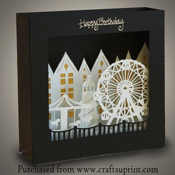 Fun Fair themed Box card