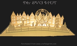 All the Fun of the Fair Pop up greetings Card