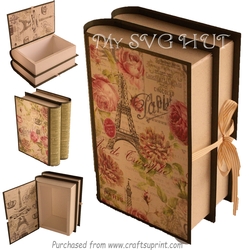 Secret Book Box storage box