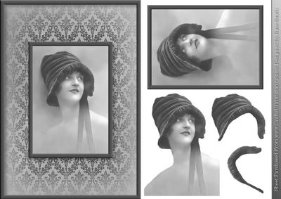 Vintage Vanity 1 Card Front