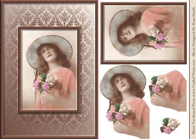 Vintage Vanity 2 Card Front