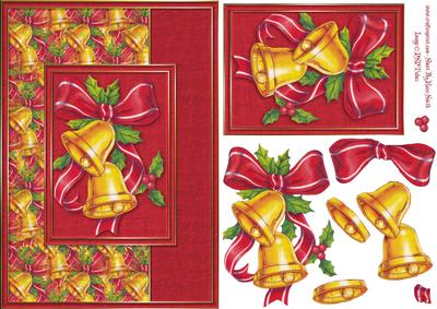Gold Bells Card Front