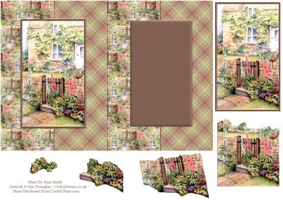 Rose Cottage Fold Back