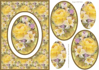 Floral Boquet Aperture Spinner