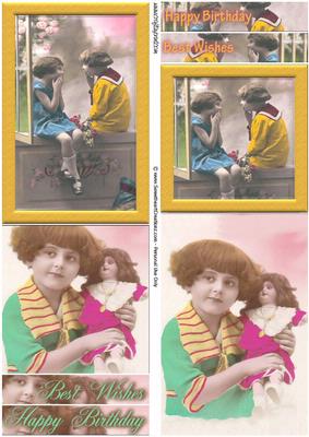 Vibrant Children Topper
