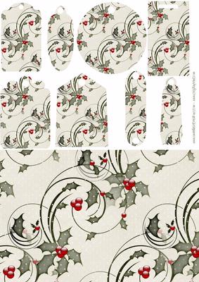 Holly Tags Sheet