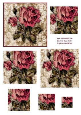 Pink Rose Twisted Pyramage