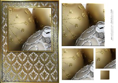 Gold & Silver Baubles Quick Card