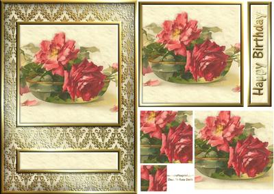 Red Roses Quick Card