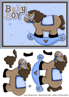 Baby Boy Quick Card