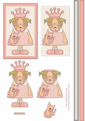 Pink and Cream Princess