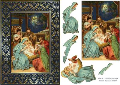 Nativity Scene Quick Card