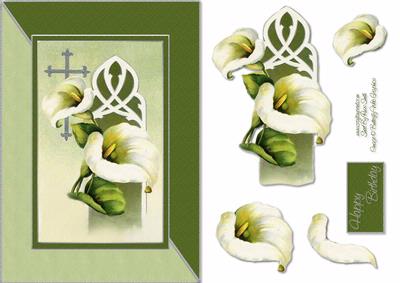 Calla Lily Card Front