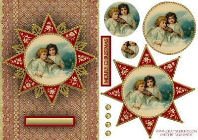 Christmas Angels Quick Card