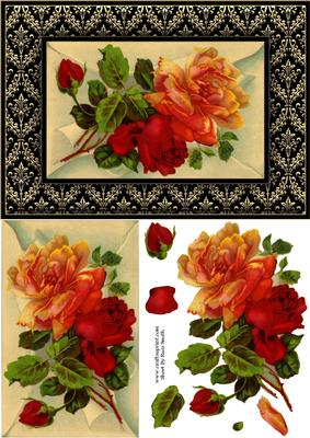 Stunning Roses Quick Card