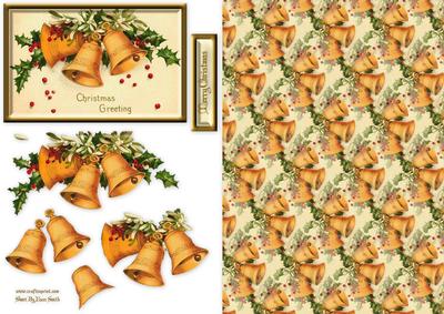 Bells & Holly Quick Card Sheet