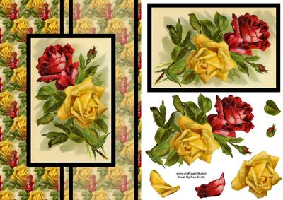 Stunning Roses Quick Card
