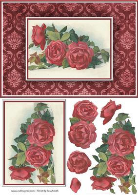 Red Roses Quick Card