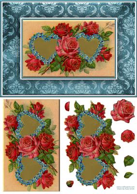 Red Roses Quick Card