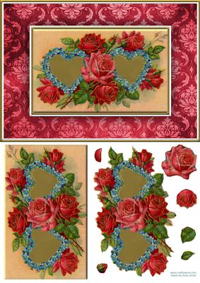 Red Roses Quick Card